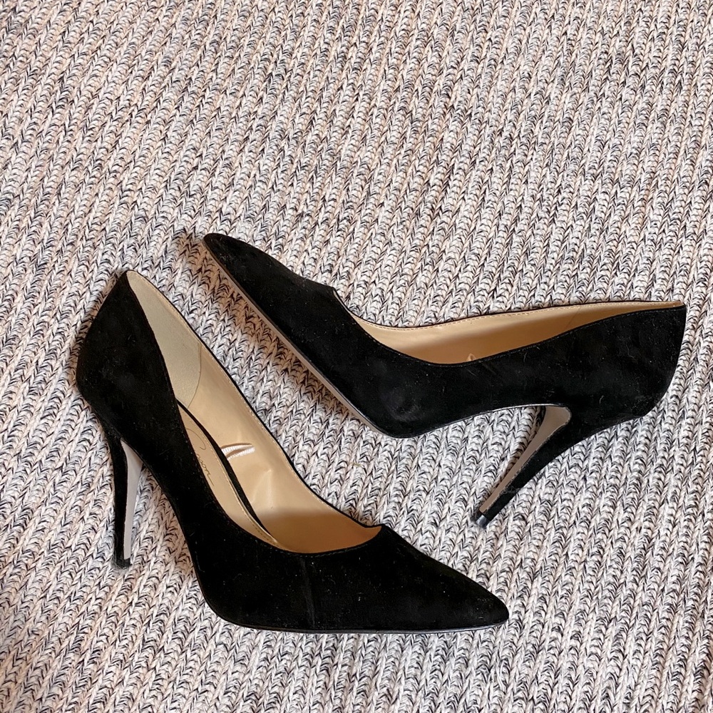 Jessica Simpson Black Heels